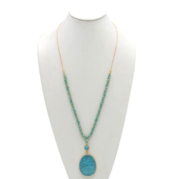 GLAMOUR DENKAYS FASHION NECKLACE - Picture 1 of 5